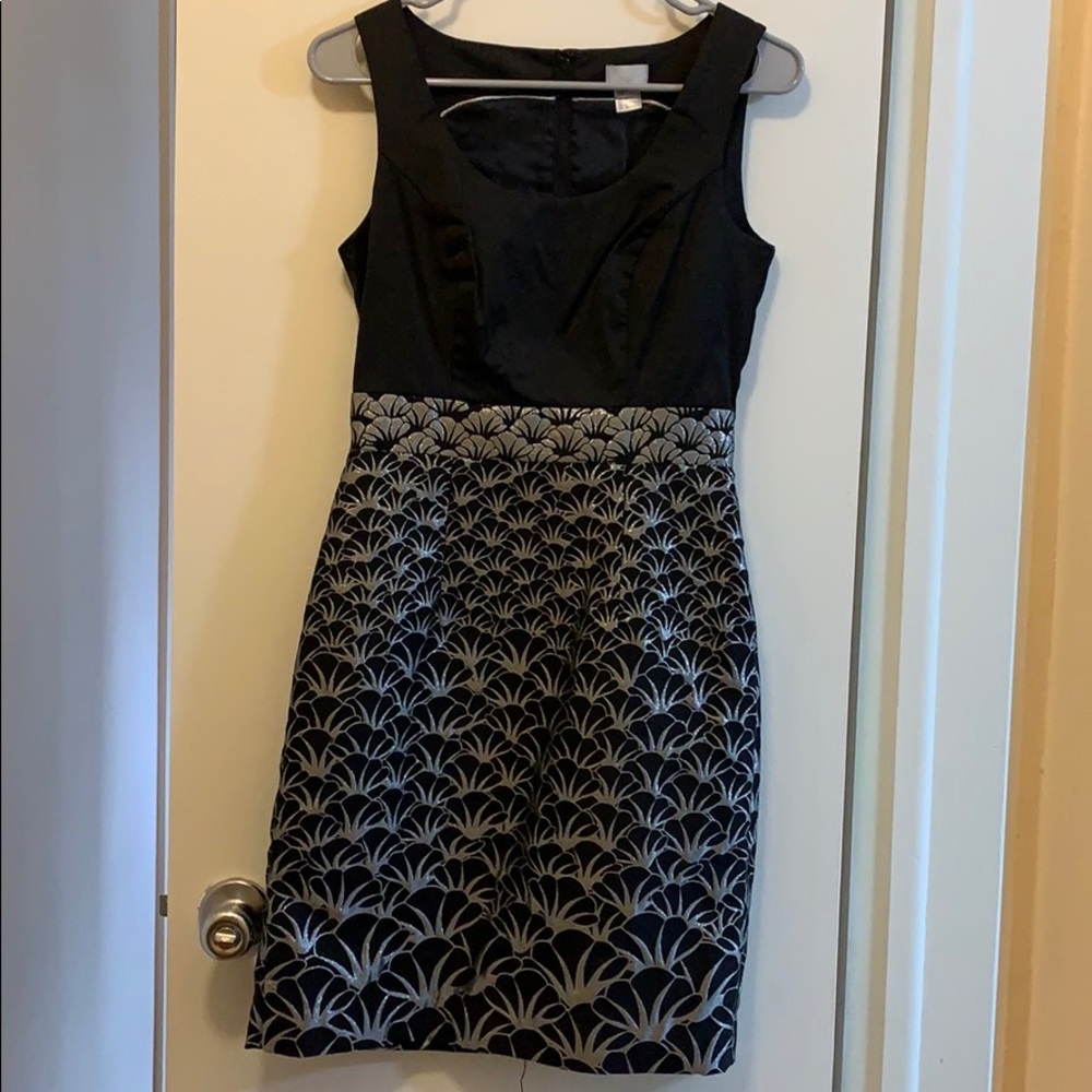 H&M black short dress
